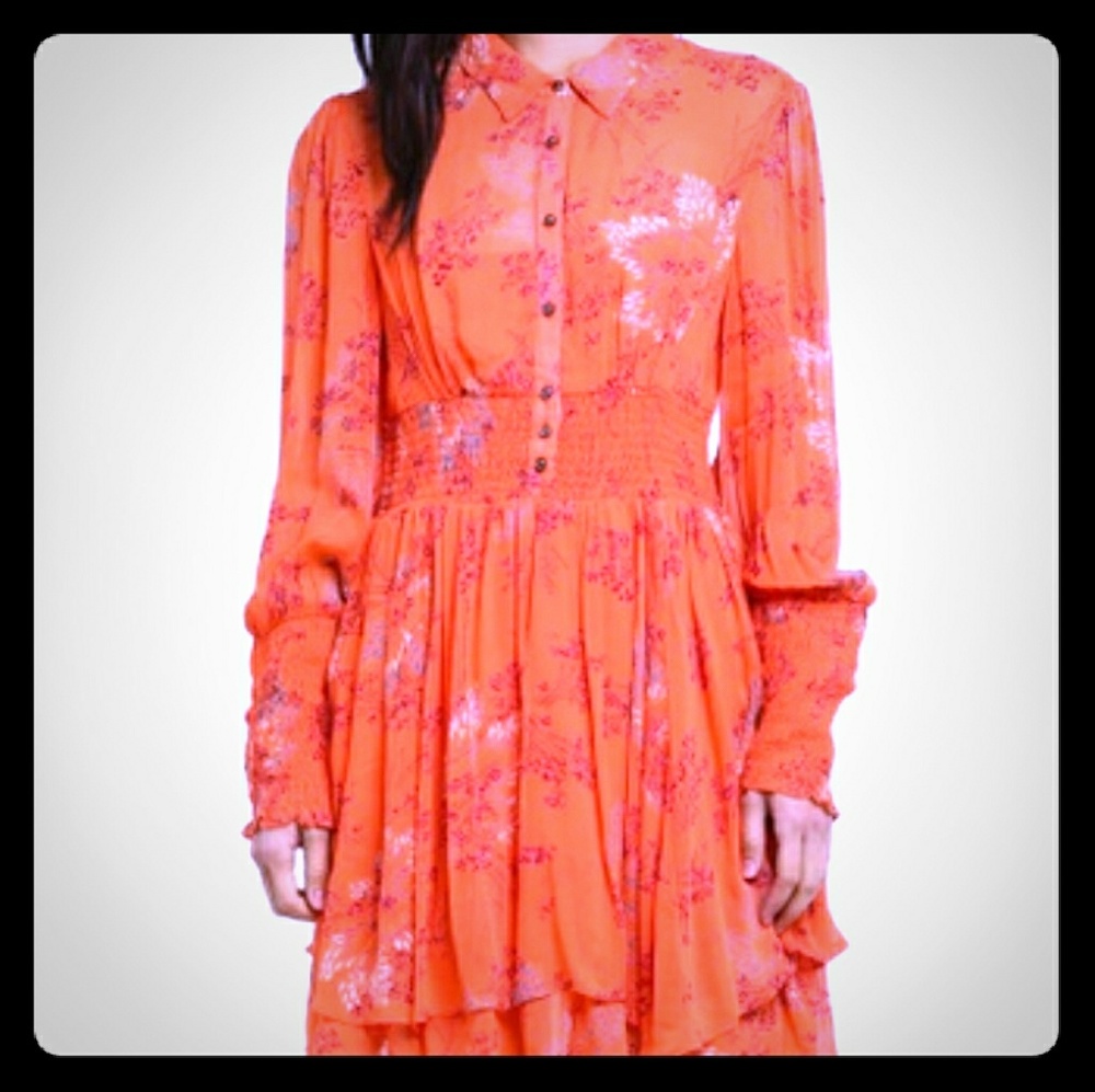 NWT FREE PEOPLE BLOUSE TUNIC DRESS